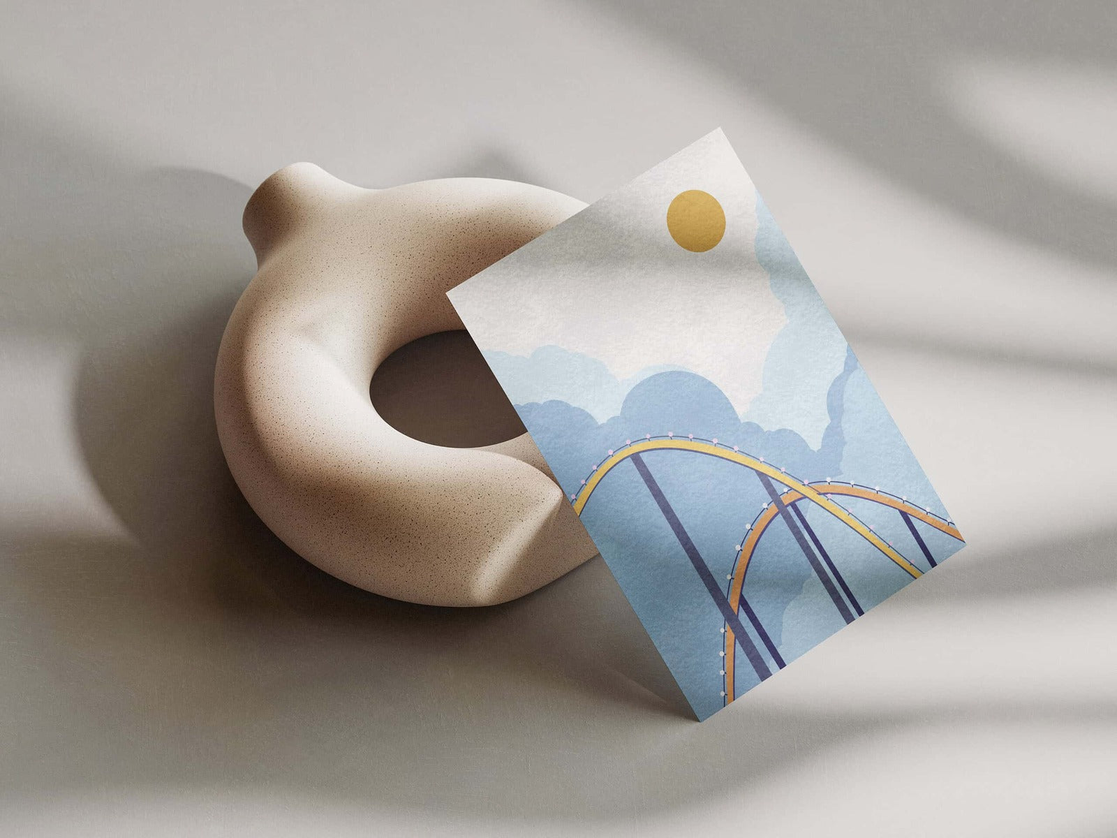 The Boho Coaster Poster