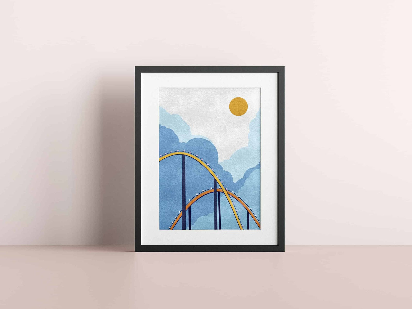 The Boho Coaster Poster