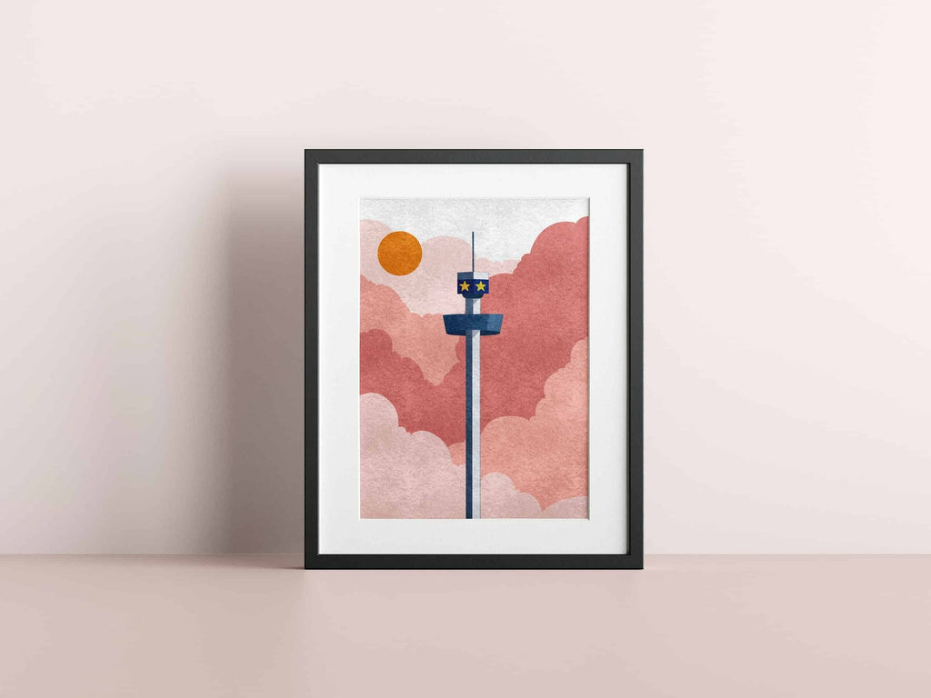 The Boho Tower Poster