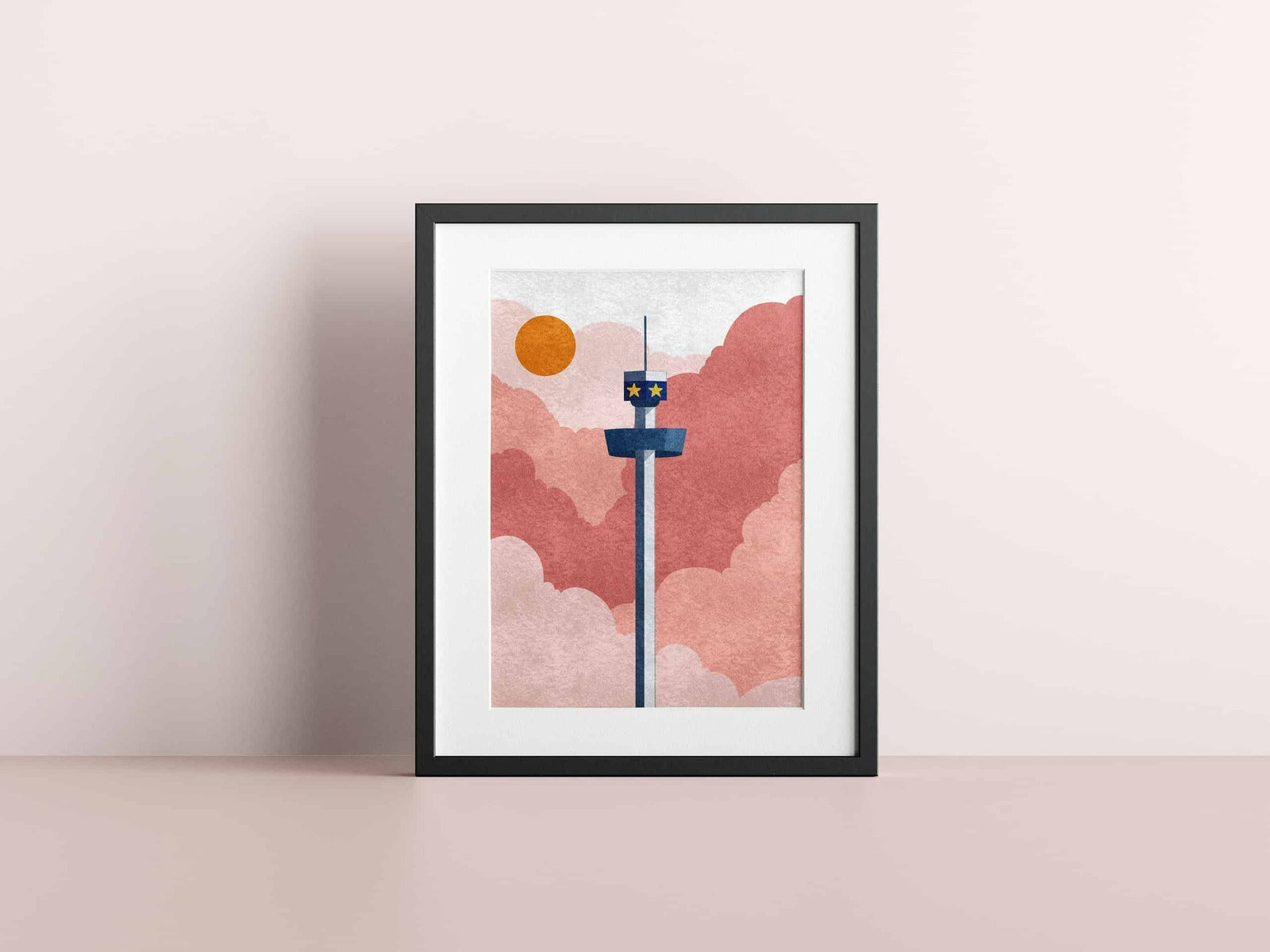 The Boho Tower Poster